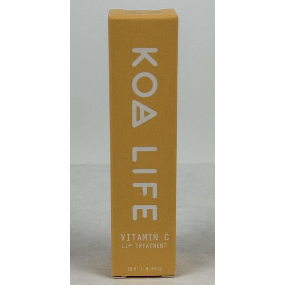 KOA Life Vitamin C Lip Treatment 10g Plant-Based Hydrating Natural Lip Balm NEW - Picture 1 of 10